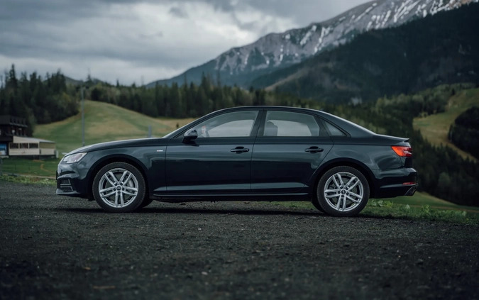 Audi A4 cena 94900 przebieg: 140000, rok produkcji 2017 z Susz małe 742